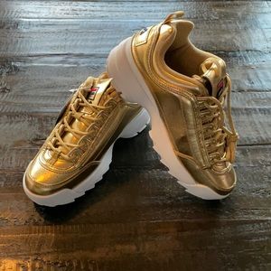 Fila Disruptor II Premium Metallic Sneaks